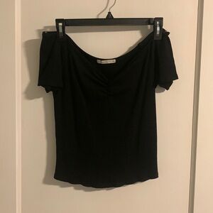 Off The Shoulder Crop Top